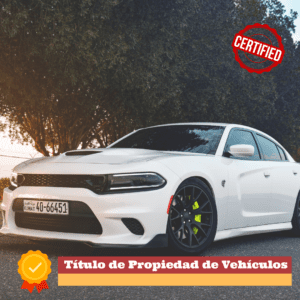 TITULO DE PROPIEDAD DE VEHICULOS